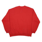 LEE Mens Red Fresno State Crew Neck XL Bulldogs Graphic Sweatshirt