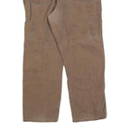 DICKIES Mens Jeans Brown Regular Straight Denim Medium W42 L30 Workwear Utility