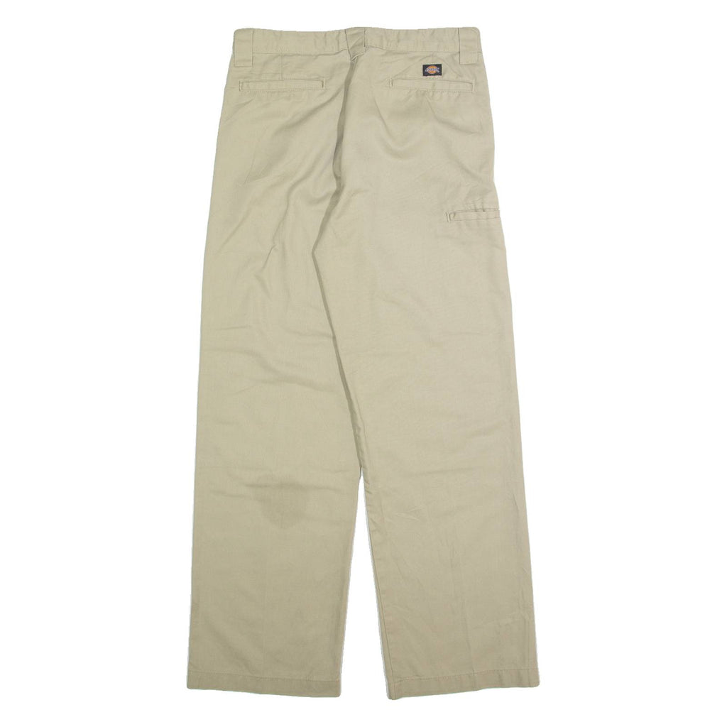 DICKIES Chino Mens Trousers Beige Regular Straight W30 L30