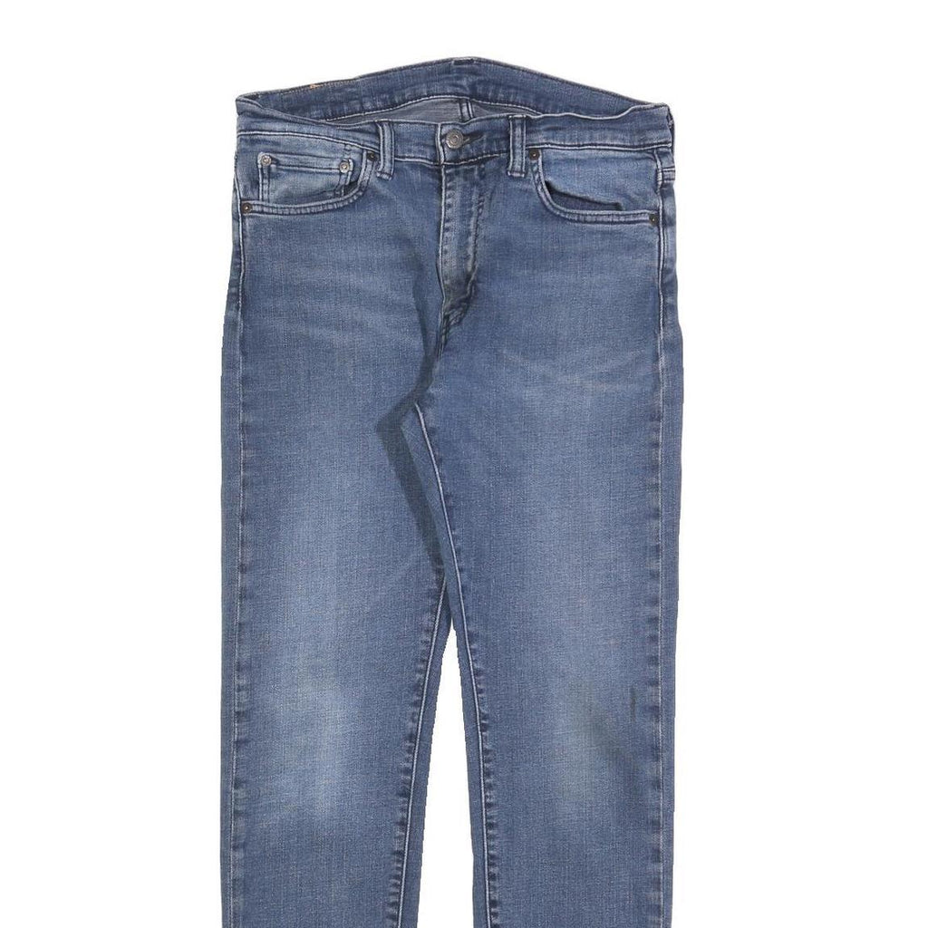LEVI'S 510 Mens Slim Jeans Blue Denim W32 L32 Zip Cotton Blend