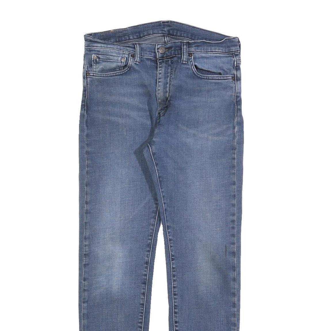 LEVI'S 510 Mens Slim Jeans Blue Denim W32 L32 Zip Cotton Blend