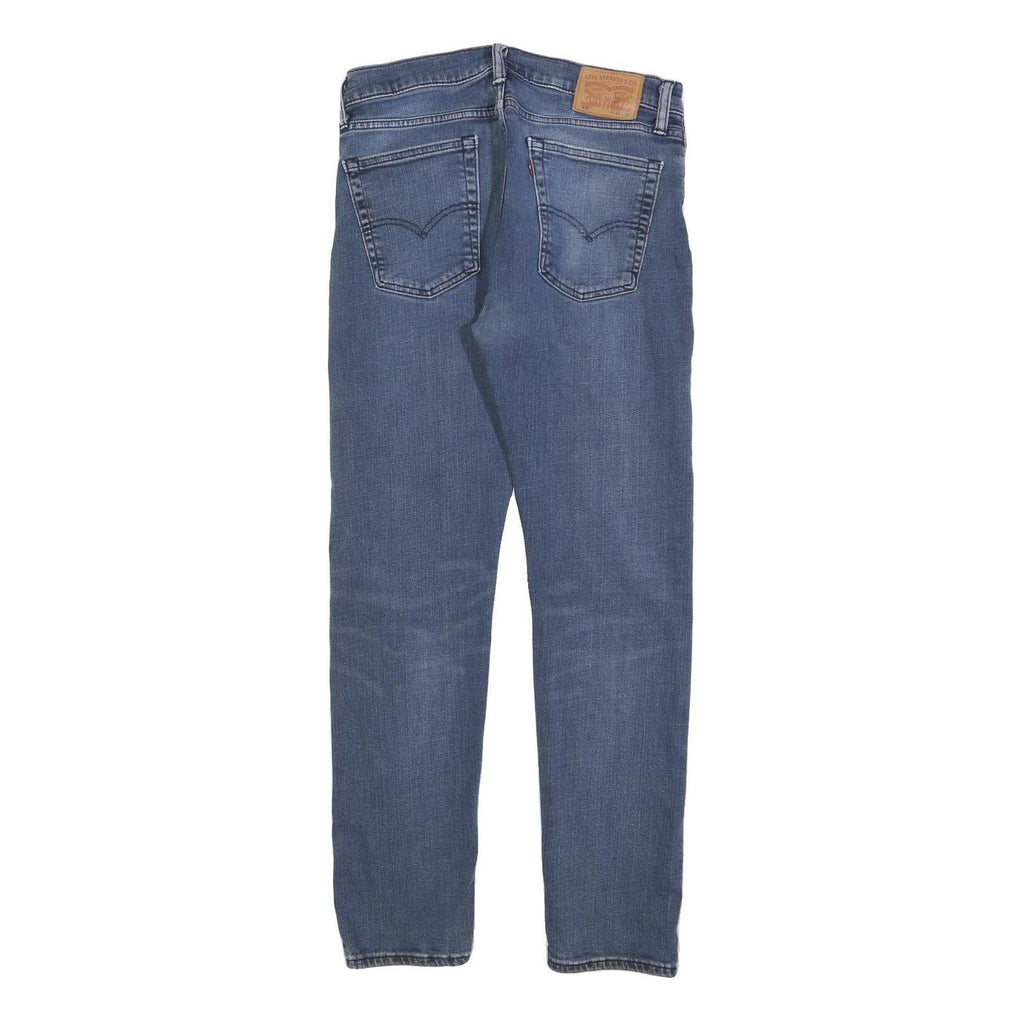 LEVI'S 510 Mens Slim Jeans Blue Denim W32 L32 Zip Cotton Blend