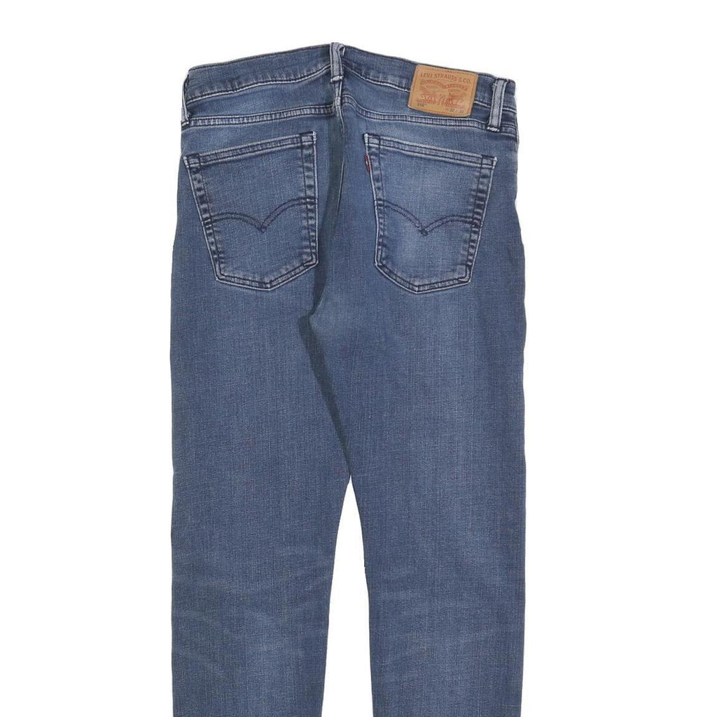 LEVI'S 510 Mens Slim Jeans Blue Denim W32 L32 Zip Cotton Blend