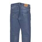 LEVI'S 510 Mens Slim Jeans Blue Denim W32 L32 Zip Cotton Blend