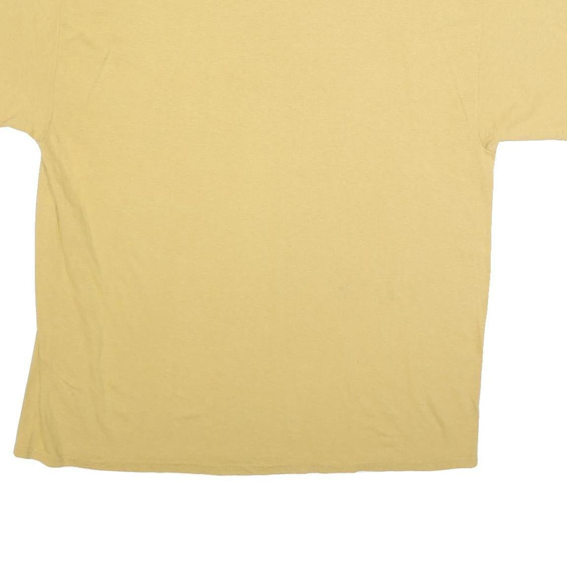 NFL Mens Beige New Orleans Saints Graphic T-Shirt 2XL Short Sleeve Crew Neck