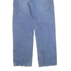 CARHARTT Mens Relaxed Blue Denim Raw Jeans W34 L34 Workwear Utility