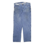 DICKIES Mens Jeans Blue Regular Straight Denim Medium W36 L34 Workwear Cotton