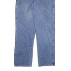 DICKIES Mens Jeans Blue Regular Straight Denim Medium W36 L34 Workwear Cotton