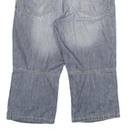 S OLIVER Womens Shorts Blue Cargo XL W35 Cotton Blend Casual