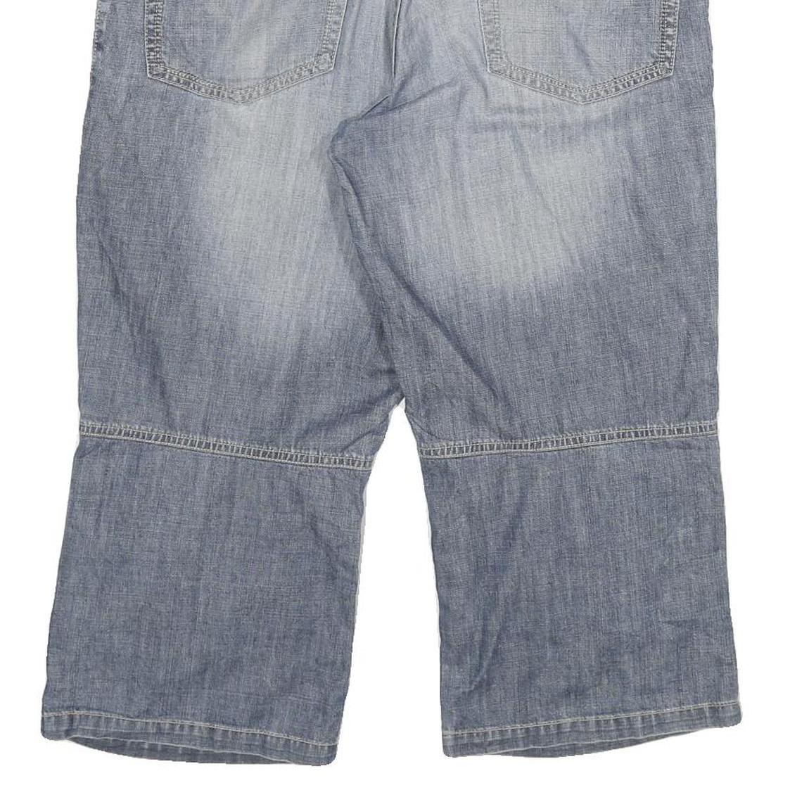 S OLIVER Womens Shorts Blue Cargo XL W35 Cotton Blend Casual