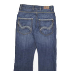 DICKIES Mens Jeans Blue Regular Straight Denim Medium W31 L30 Workwear Durable