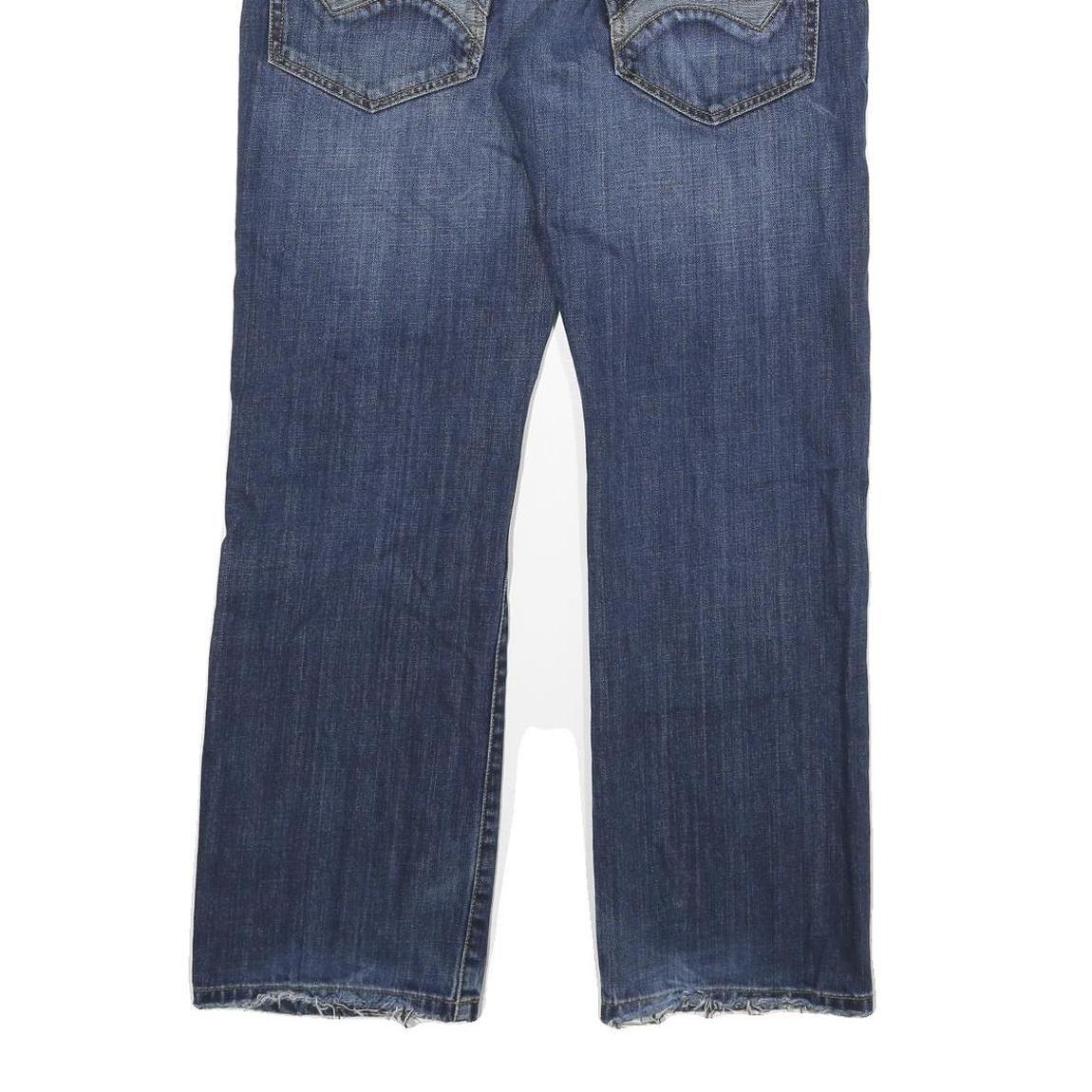 DICKIES Mens Jeans Blue Regular Straight Denim Medium W31 L30 Workwear Durable