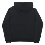 NIKE Womens Black Hoodie S Cotton Blend Pullover Logo Sweatshirt