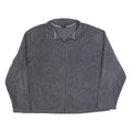 STARTER Mens Grey 2XL Polyester Zip Jacket Plain Casual Outerwear