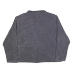 STARTER Mens Grey 2XL Polyester Zip Jacket Plain Casual Outerwear