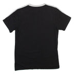 ADIDAS Womens T-Shirt Black Crew Neck XS