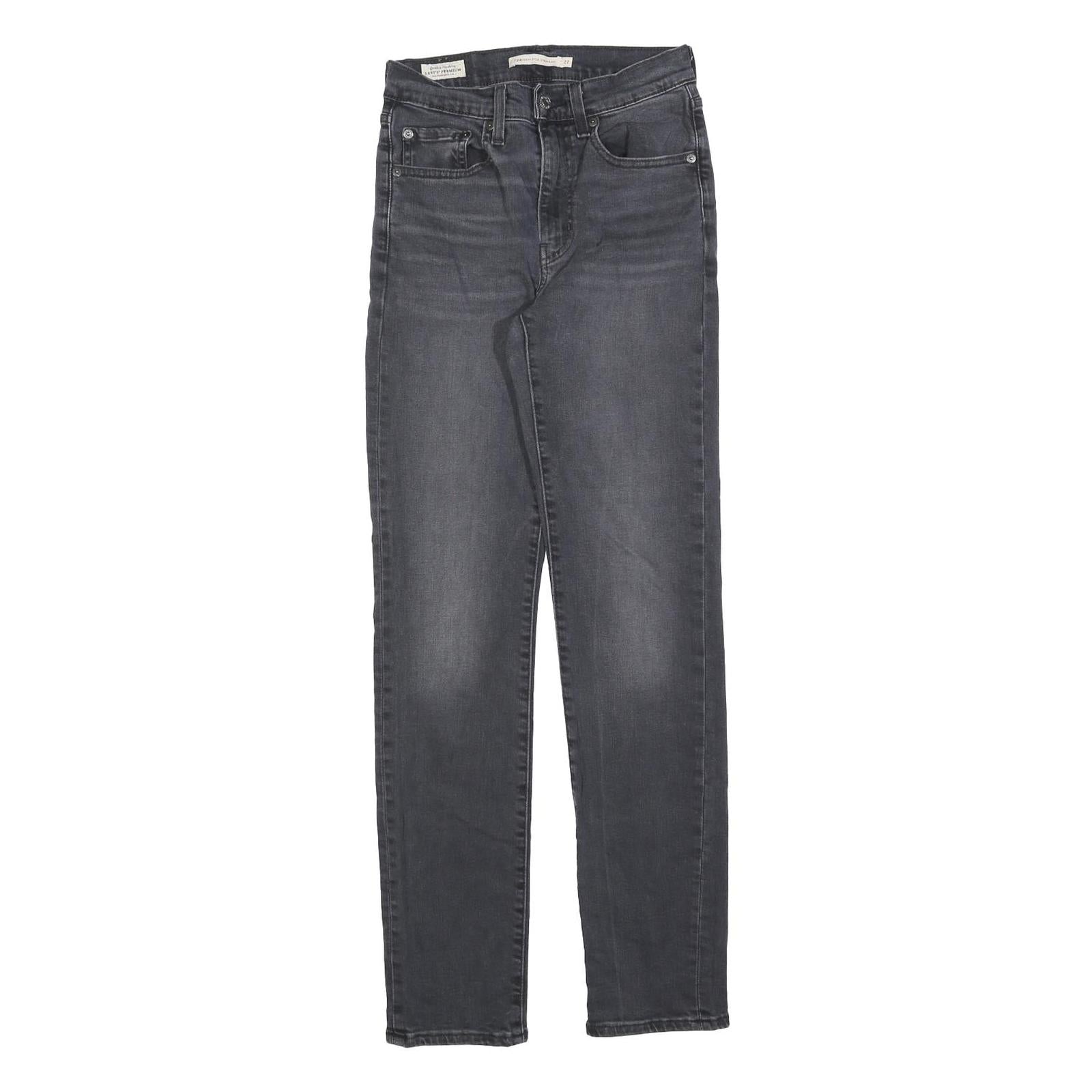 LEVI'S 724 Womens Jeans Blue Regular Skinny Denim Medium W24 L30