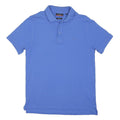 PIERRE CARDIN Mens Blue Short Sleeve Plain S Polo Shirt Cotton Blend Casual