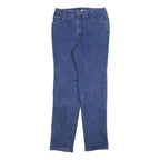 MAD JEANS Womens Blue Regular Straight Denim Medium W28 L30 Cotton Blend Zip