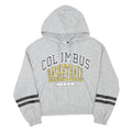 H&M Womens Grey Columbus Basketball Hoodie M Sporty Casual Cotton Blend