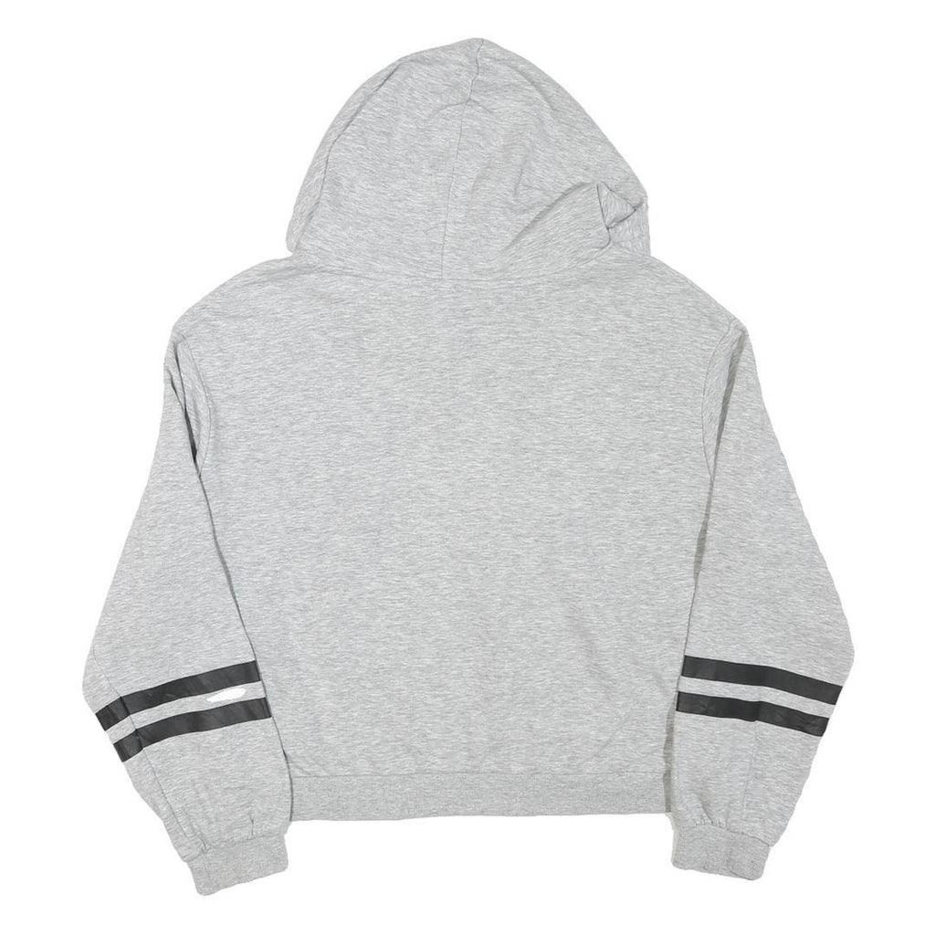 H&M Womens Grey Columbus Basketball Hoodie M Sporty Casual Cotton Blend