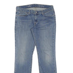 LEVI'S Womens Jeans Blue Regular Straight Denim Medium W30 L32 Classic Zip