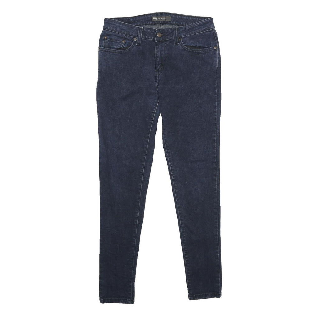 LEVI'S 535 Legging Womens Jeans Blue Slim Skinny Denim W28 L30 Cotton Blend