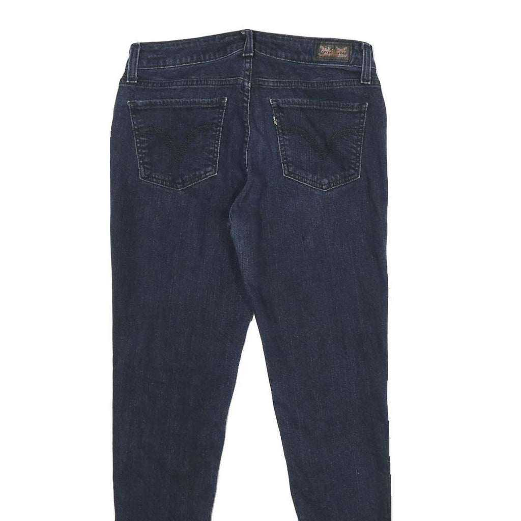 LEVI'S 535 Legging Womens Jeans Blue Slim Skinny Denim W28 L30 Cotton Blend
