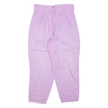 Womens Trousers Purple Regular Tapered W30 L26
