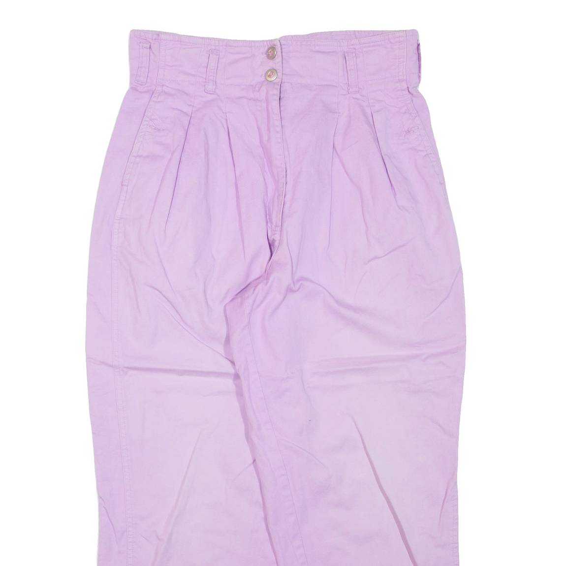 Womens Trousers Purple Regular Tapered W30 L26