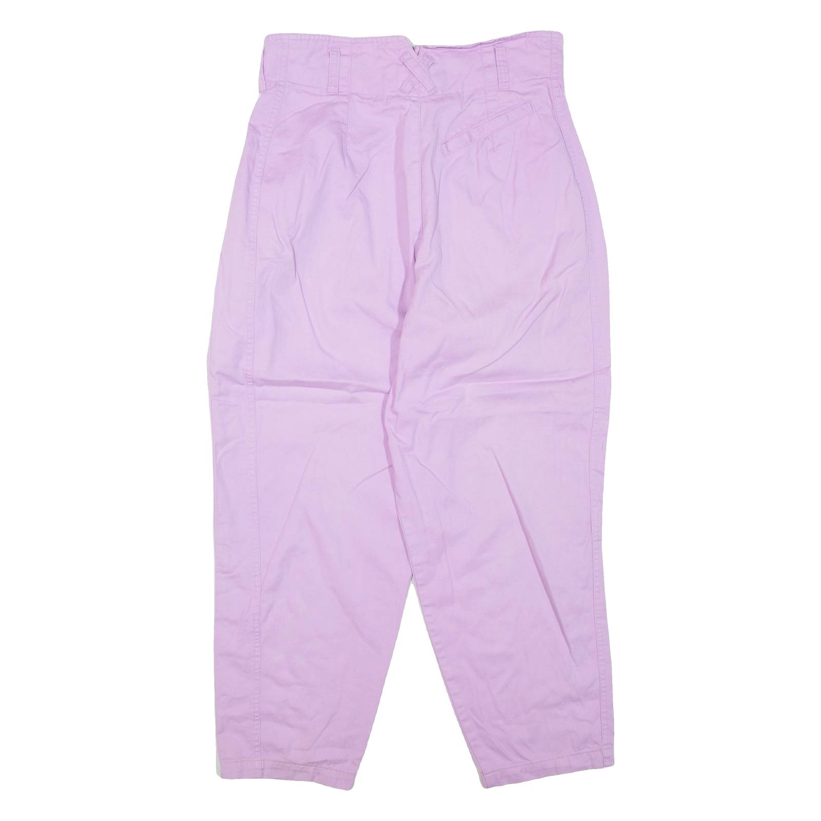 Womens Trousers Purple Regular Tapered W30 L26