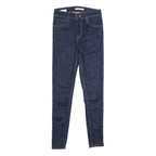 LEVI'S 720 High Rise Super Skinny Womens Jeans Blue Slim Skinny Denim Raw W25