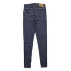 LEVI'S 720 High Rise Super Skinny Womens Jeans Blue Slim Skinny Denim Raw W25