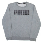 PUMA Mens Sweatshirt Grey M