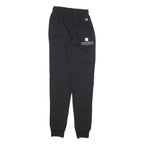 CHAMPION Womens Joggers Black XS W22 L32 Cotton Blend Regular Tapered Drawstring