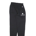 CHAMPION Womens Joggers Black XS W22 L32 Cotton Blend Regular Tapered Drawstring