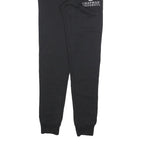 CHAMPION Womens Joggers Black XS W22 L32 Cotton Blend Regular Tapered Drawstring