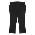 CARHARTT Womens Cotton Black Relaxed Straight Trousers W40 L31 Workwear Utility