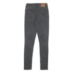 LEVI'S 721 Womens Jeans Black Slim Skinny Denim W25 L30 Stretch Cotton Blend