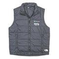 THE NORTH FACE Mens Black Puffer Gilet L Polyester Outdoor Zip Up Vest