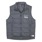 THE NORTH FACE Mens Black Puffer Gilet L Polyester Outdoor Zip Up Vest