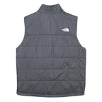 THE NORTH FACE Mens Black Puffer Gilet L Polyester Outdoor Zip Up Vest