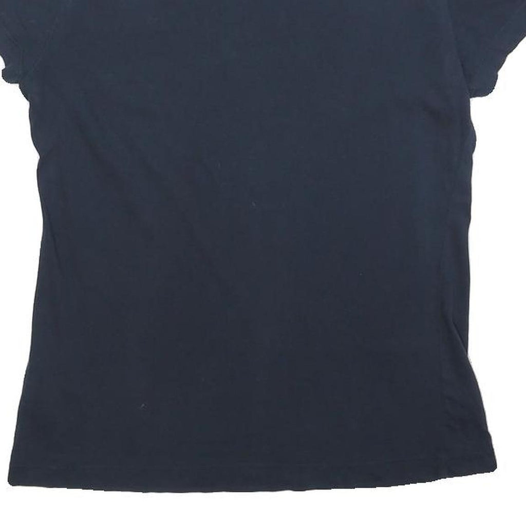 TOMMY HILFIGER Womens Navy Blue T-Shirt XS Short Sleeve Crew Neck Classic Cotton