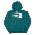 PUMA Womens Green Hoodie M