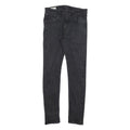 LEVI'S 519 BIG E Mens Black Slim Skinny Denim Jeans W29 L29 Classic Zip