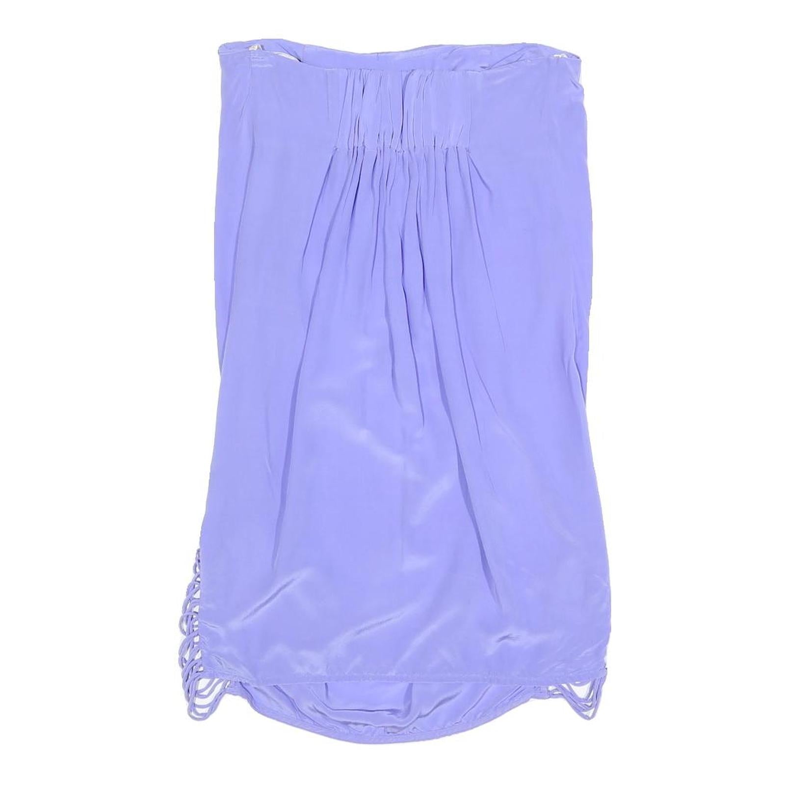 ZIMMERMANN Womens Lilac Silk Mini Skirt XS Elegant Sophisticated Summer Style