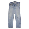 LEVI'S 505 Mens Jeans Blue Regular Straight Denim Medium Wash W32 L32 Classic