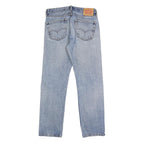 LEVI'S 505 Mens Jeans Blue Regular Straight Denim Medium Wash W32 L32 Classic
