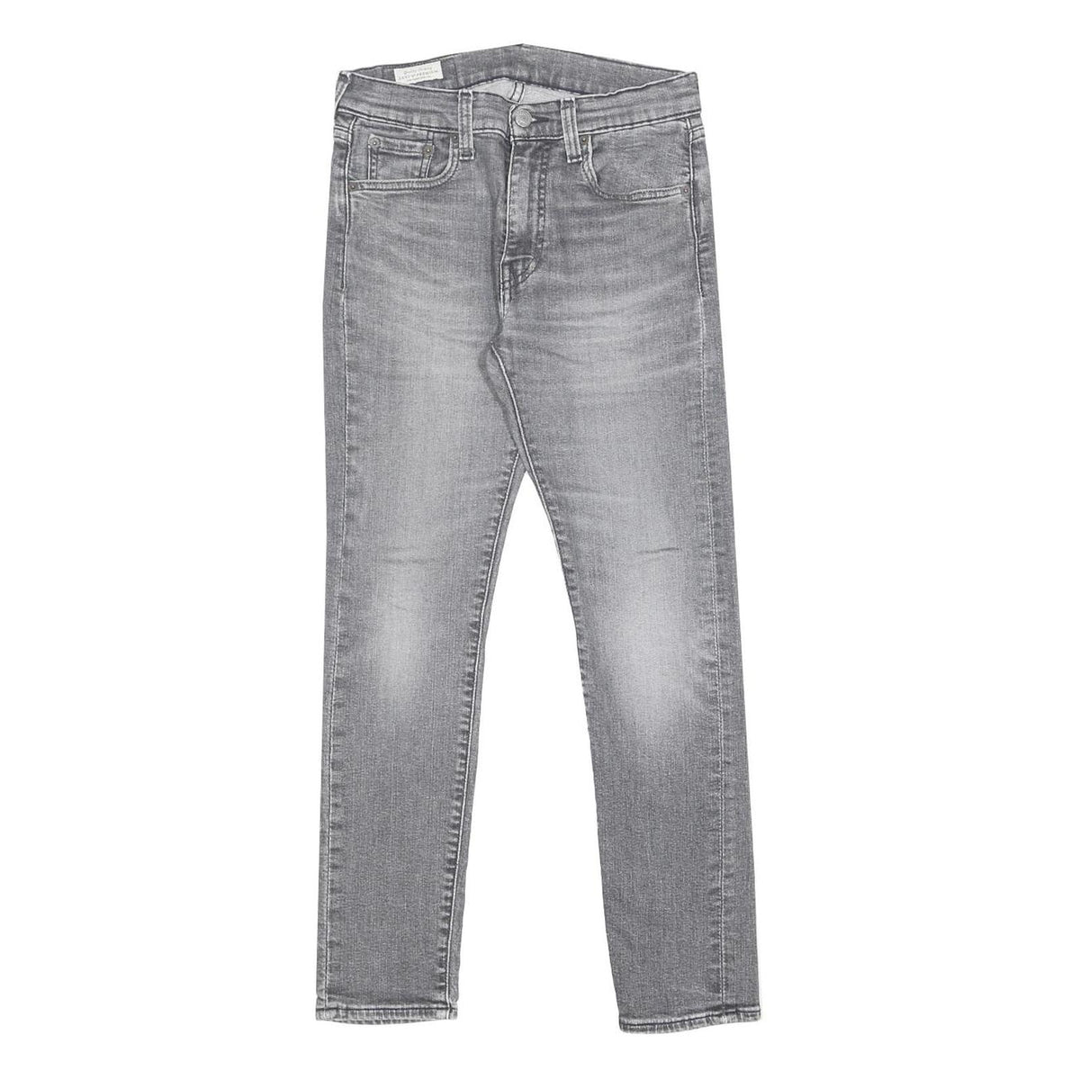 LEVI'S 519 BIG E Mens Jeans Grey Slim Skinny Denim Light W30 L30 Authentic Fit