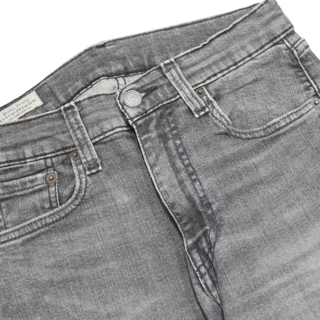 LEVI'S 519 BIG E Mens Jeans Grey Slim Skinny Denim Light W30 L30 Authentic Fit